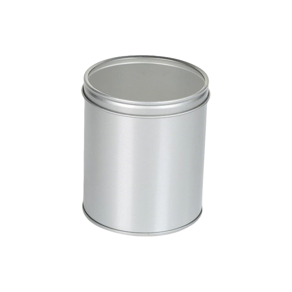 Round tin cans